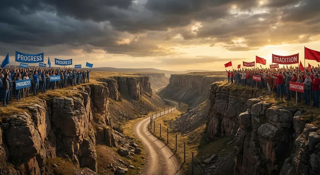 a divided political landscape