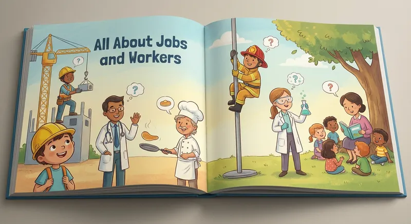 Illustration for 🌟 All About Jobs and Workers