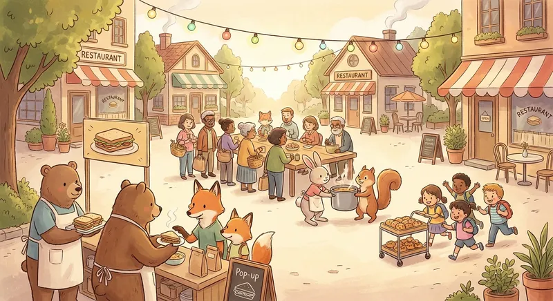 Illustration for 🍽️ All About Restaurants in Our Community