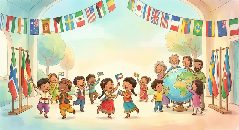 Illustration for 🌍 All About World Flags