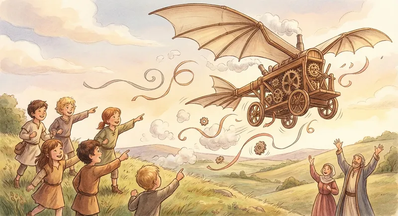 Illustration for Amazing Inventions from Long Ago 🚀