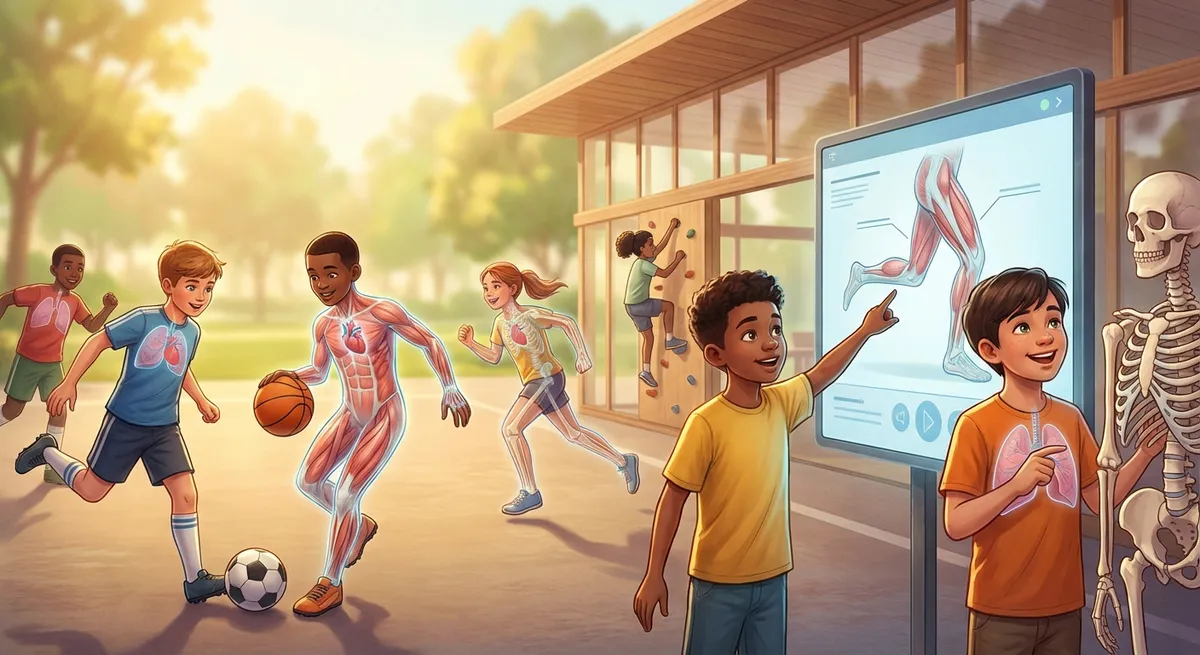 Illustration for 🏃‍♂️ Anatomy for Athletes: How Your Body Powers Play