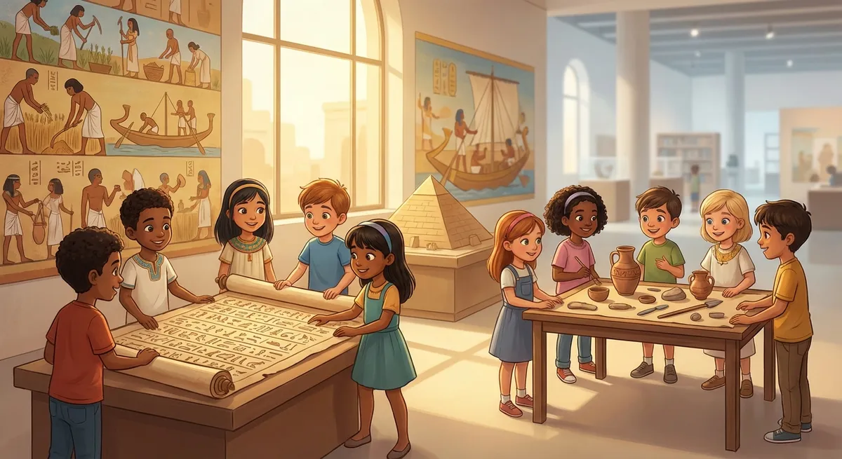 Illustration for Ancient Egypt: More Than Just Mummies!