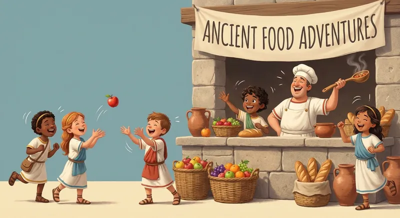 Illustration for 🍎 Ancient Food Adventures