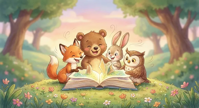 Illustration for 🐾 Animal Groups: How Friends Stick Together