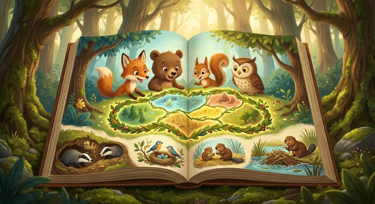 Illustration for 🦁 Animal Territories: Who Lives Where and Why?