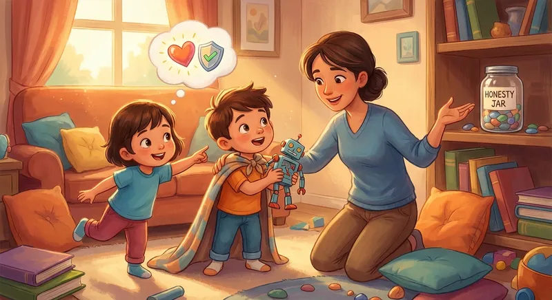 Illustration for 🌟 Being Honest: A Super‑power for Everyday Life