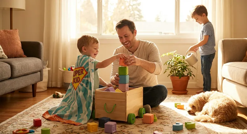 Illustration for 🌟 Being Responsible: A Super‑kid Skill