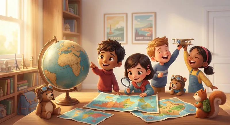 Illustration for 🌆 Cities and Towns: Little Places with Big Adventures