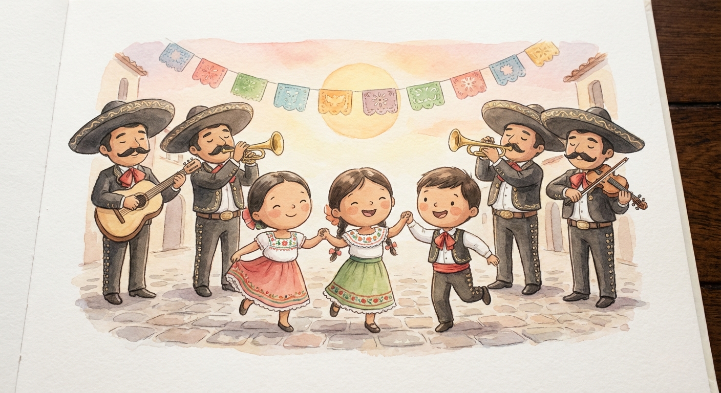 Kids Dance to Mariachi Songs