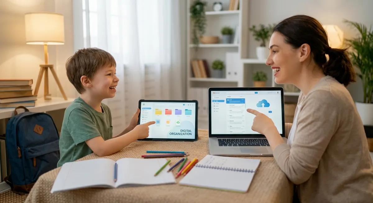 Illustration for 📂 Digital Organization: Keep Your Online World Tidy!