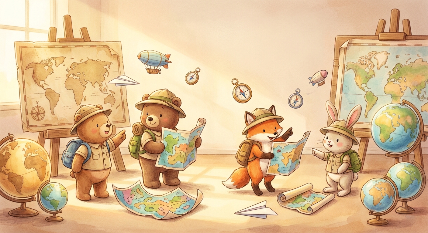 Illustration for Directions