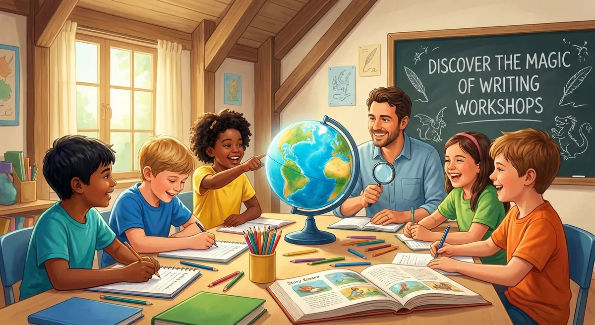Illustration for ✍️ Discover the Magic of Writing Workshops