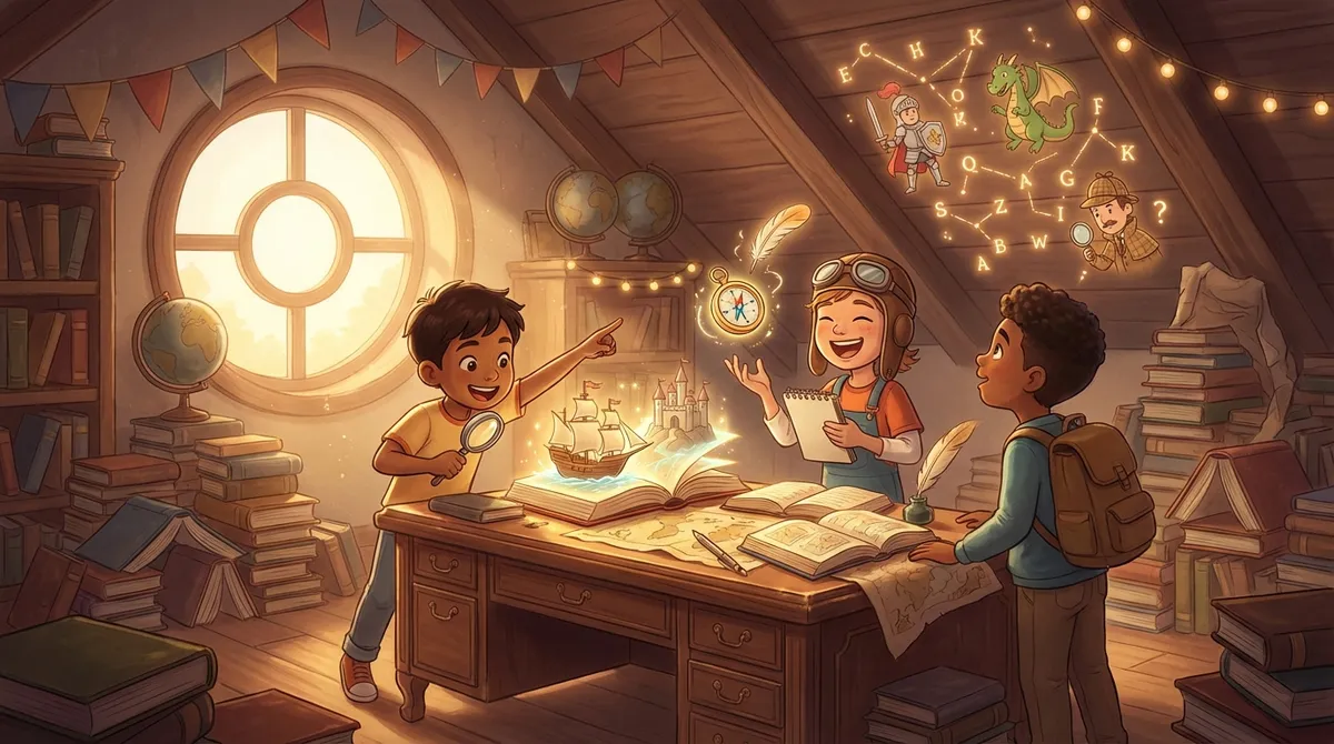 Illustration for 📚 Discovering Authors: A Creative‑writing Adventure