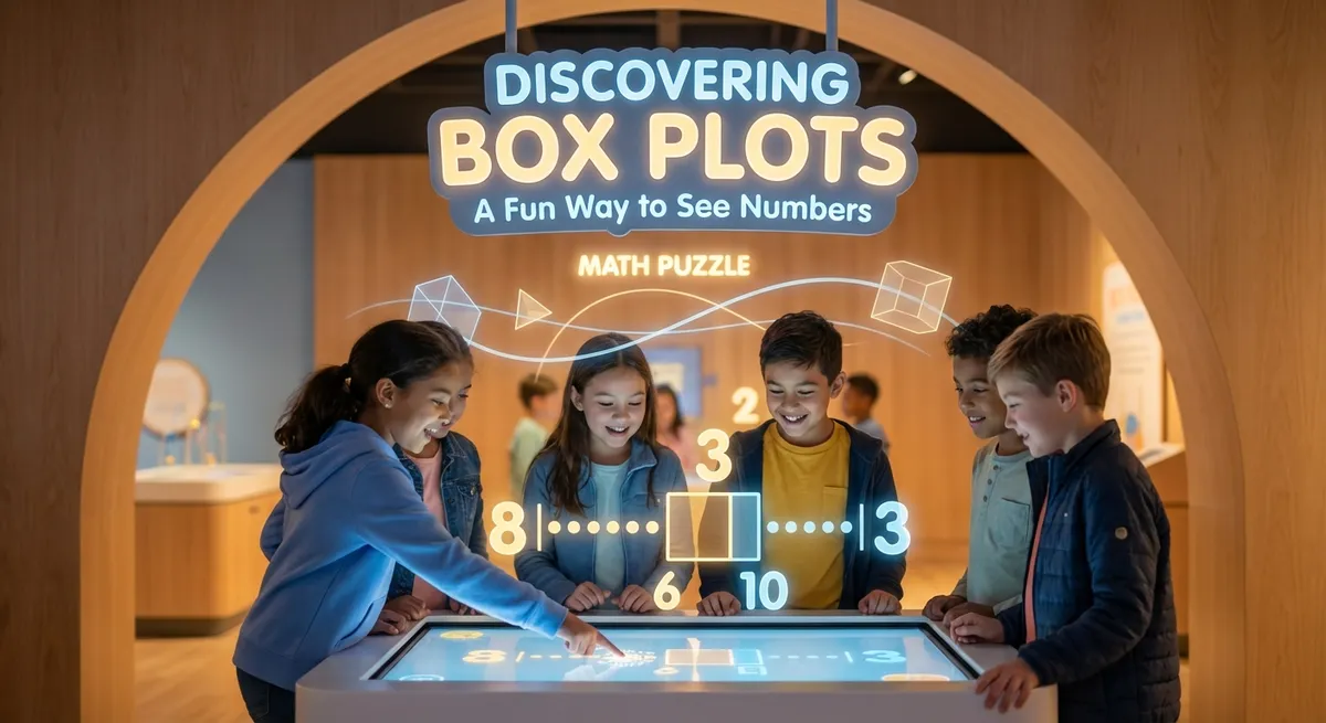 Illustration for 📊 Discovering Box Plots: A Fun Way to See Numbers