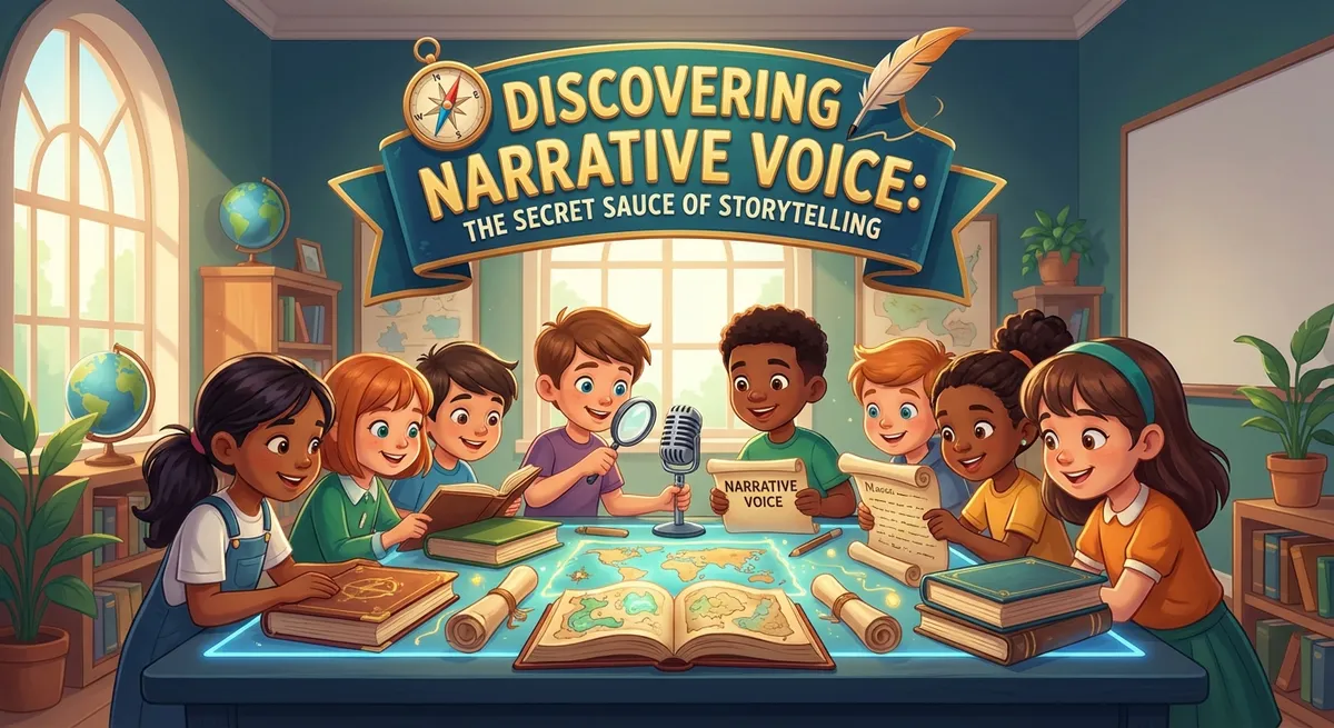 Illustration for 📚 Discovering Narrative Voice: the Secret Sauce of Storytelling
