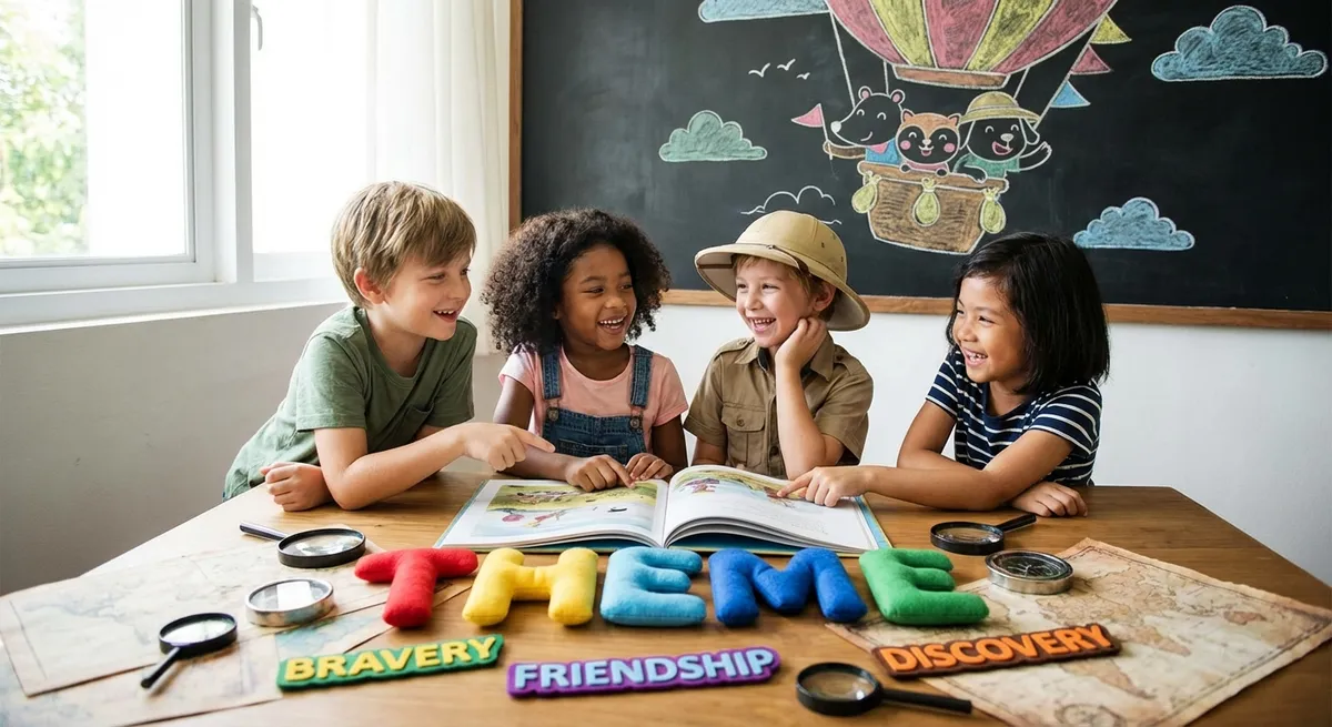 Illustration for 🎭 Discovering the Theme: the Heartbeat of a Story