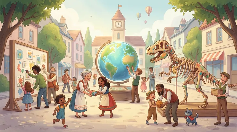 Illustration for 🎨 Explore the Wonderful World of Museums!