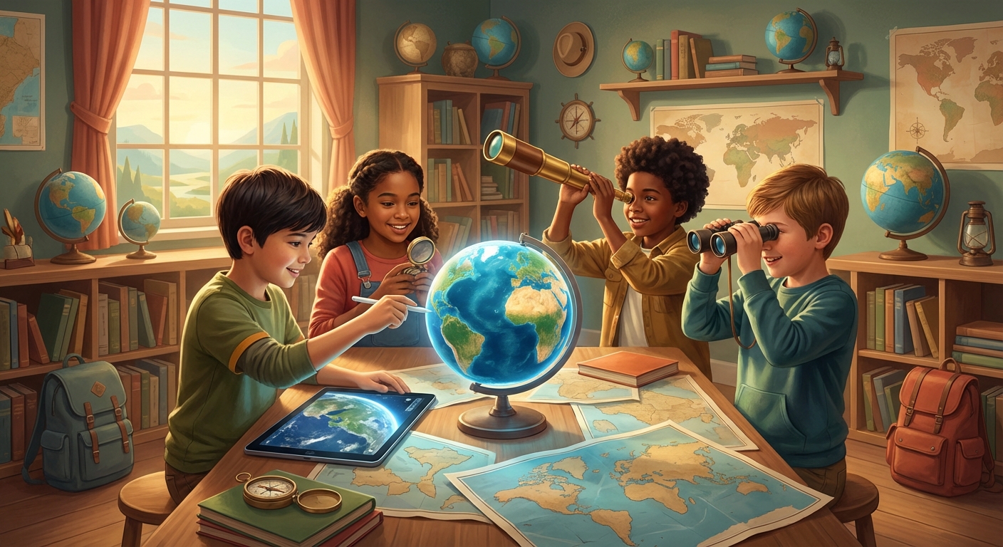 Illustration for 🌍 Exploring Geographic Technology