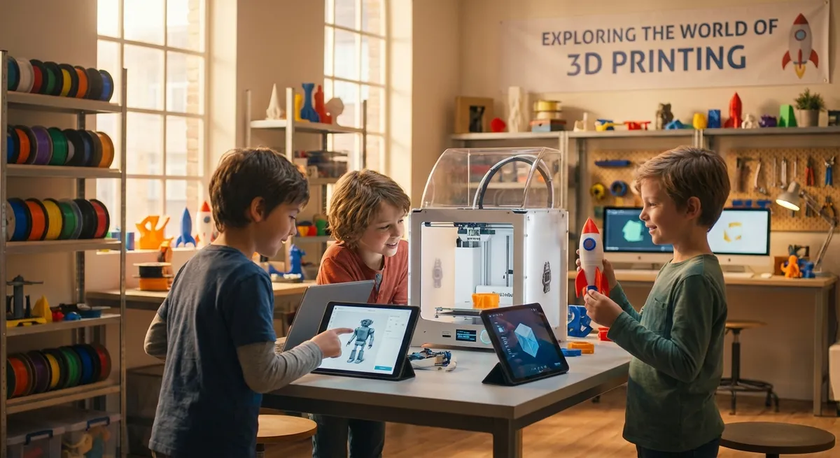 Illustration for 🎨 Exploring the World of 3‑d Printing