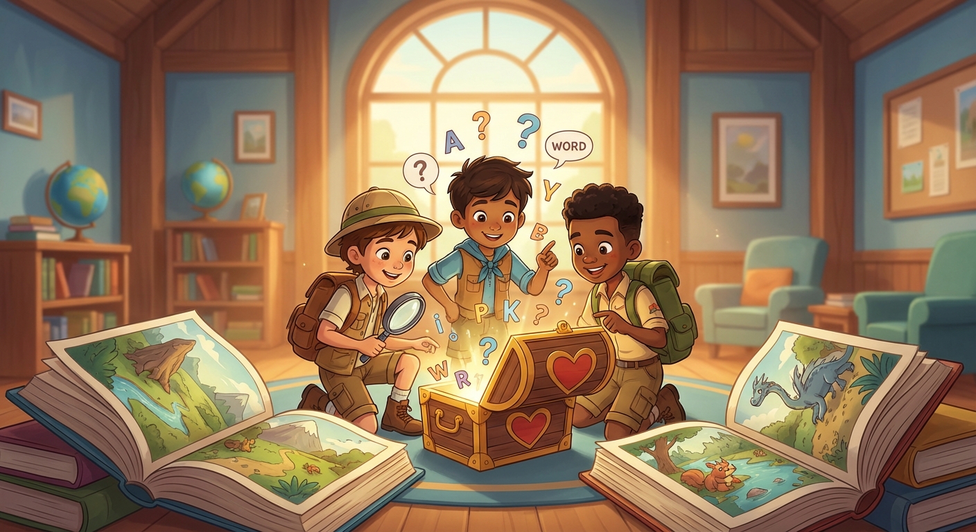 Illustration for 🌟 Finding the Main Idea: the Heart of a Story
