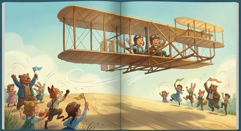 Illustration for First Flight