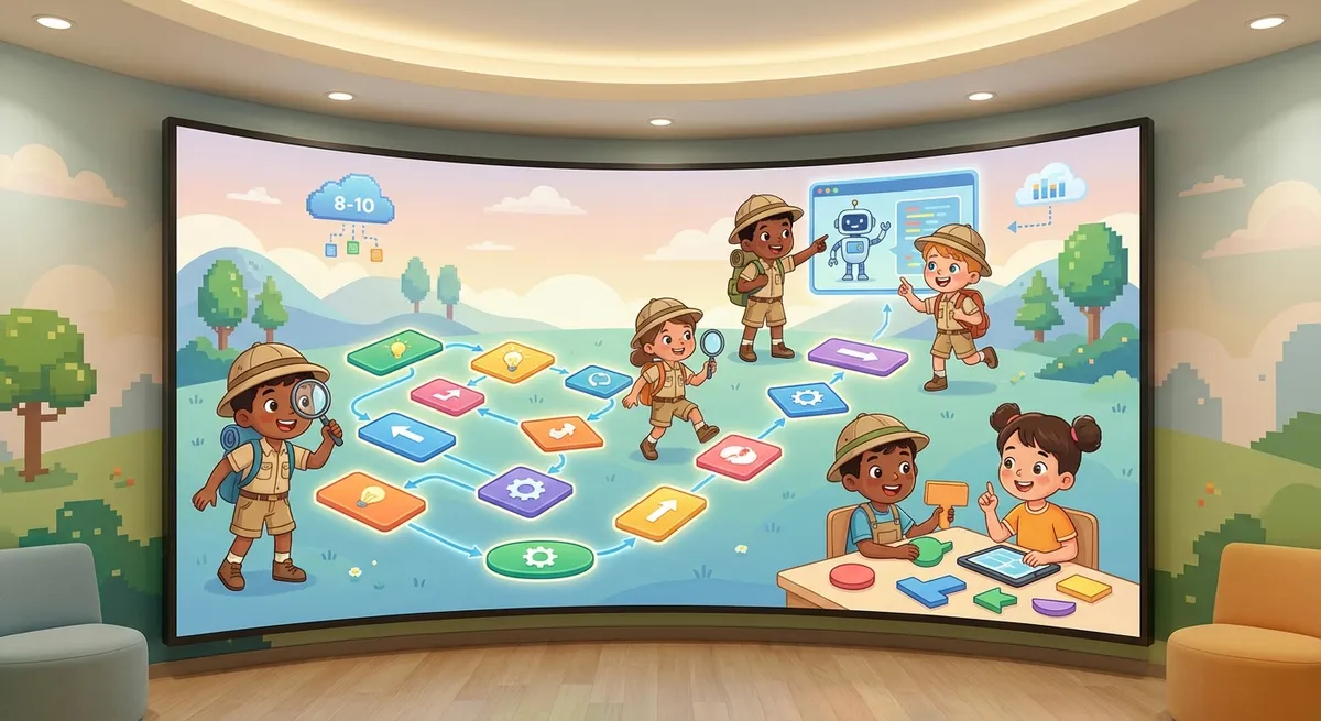 Illustration for 🌟 Flowcharts: Your Roadmap for Computer Ideas