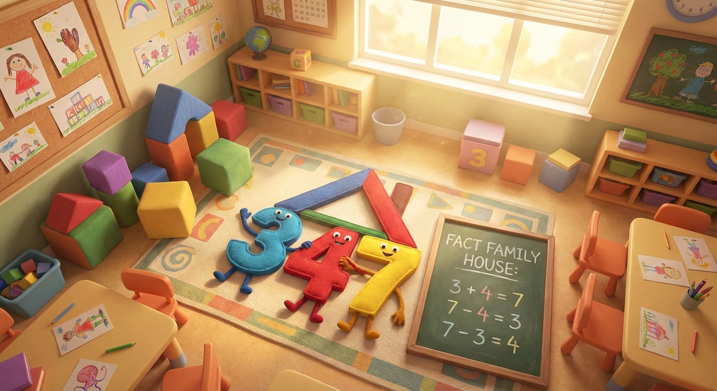 Illustration for 🎉 Fun with Fact Families