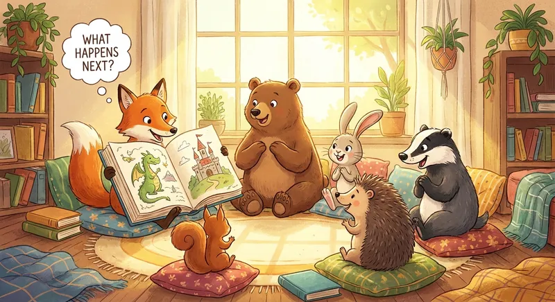 Illustration for 🌟 Guess What Comes Next? – Learning Prediction Skills in Reading