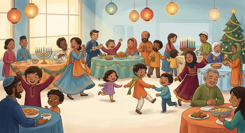 Illustration for 🎉 Holidays Around the World