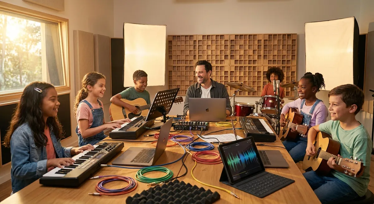 Illustration for 🎶 How a Song Is Made: Music Production Basics