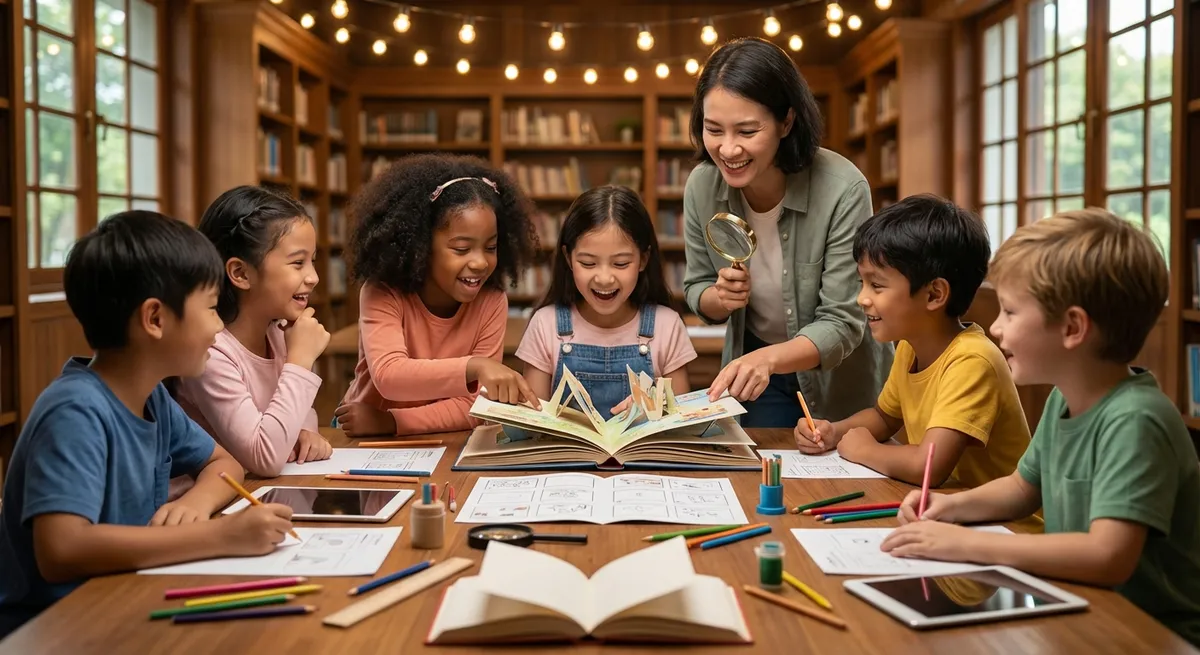 Illustration for 📚 How a Story Becomes a Book: Publishing Basics for Young Creators