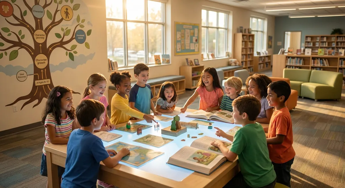 Illustration for 🌟 How Characters Grow: A Kid’s Guide to Character Development