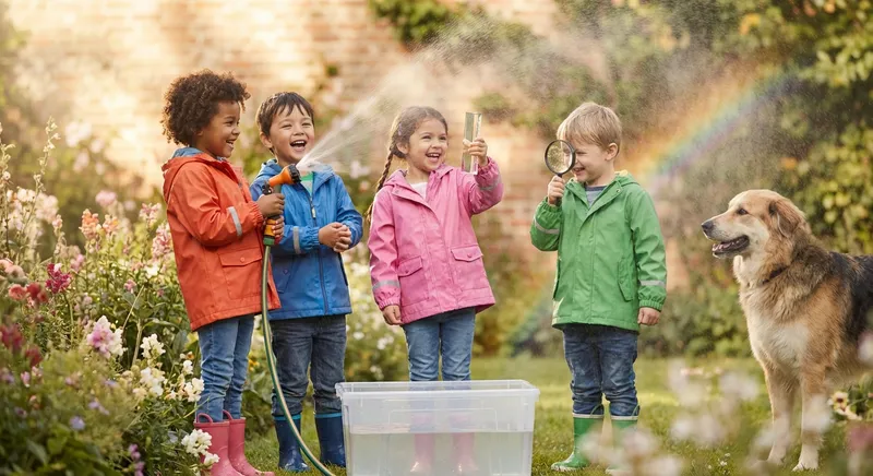 Illustration for 🌈 How Rainbows Form