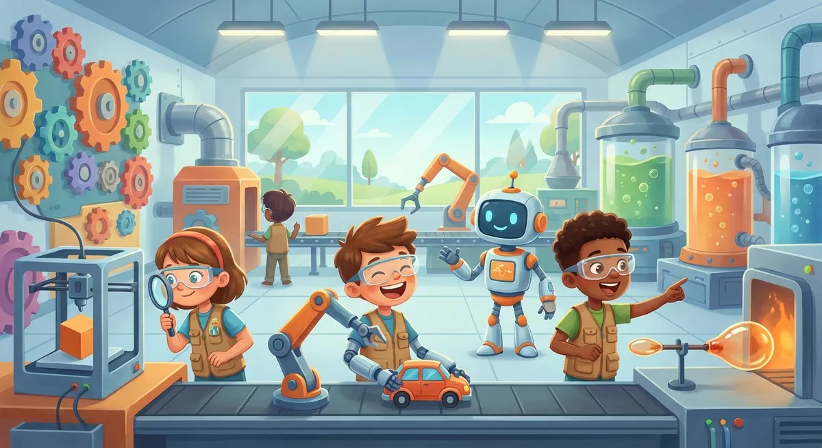 Illustration for 🚀 How Things Are Made: an Adventure into Manufacturing Processes