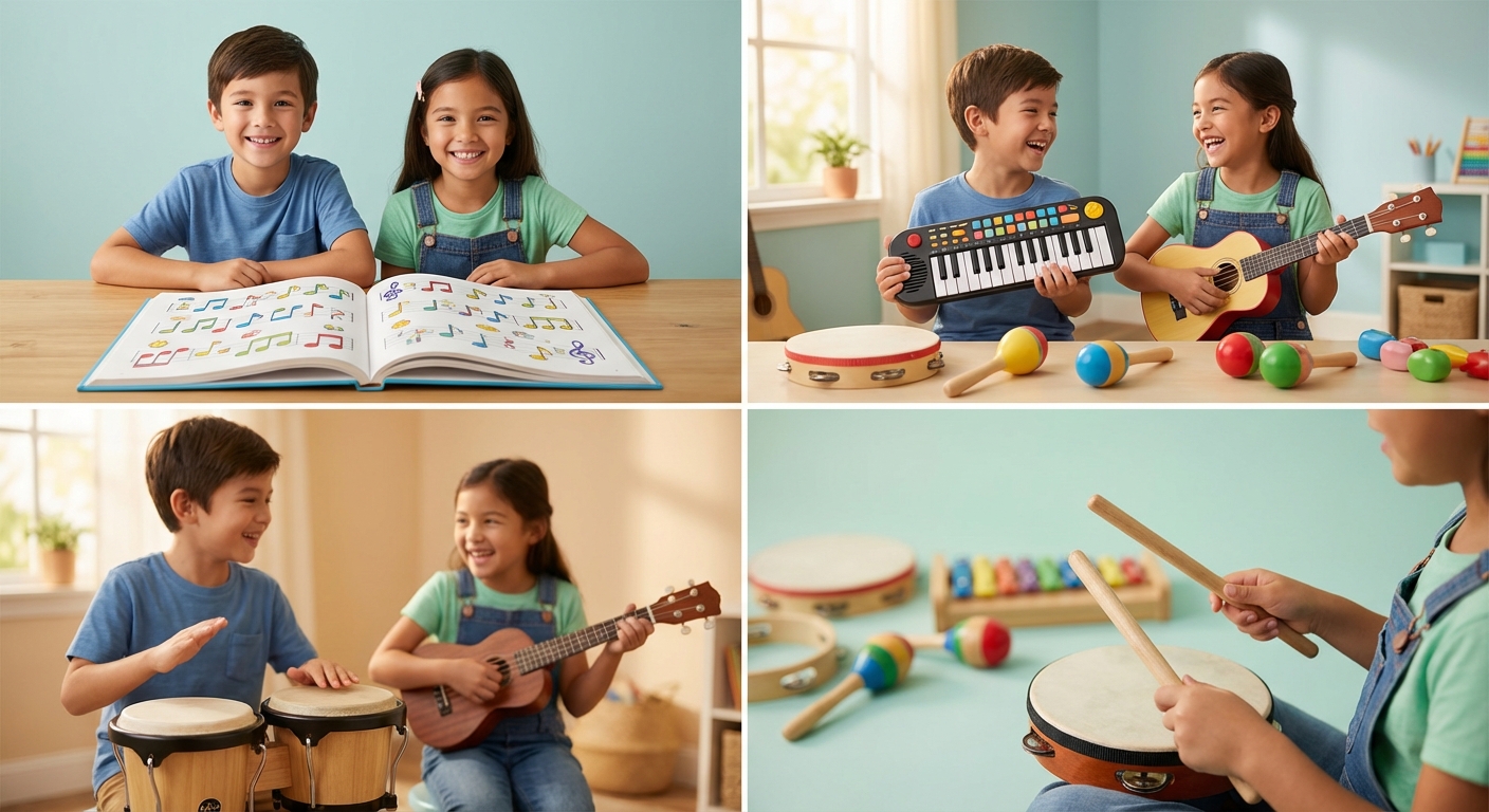 Illustration for 🎵 How to Read Music: A Kid’s Guide to Musical Secrets