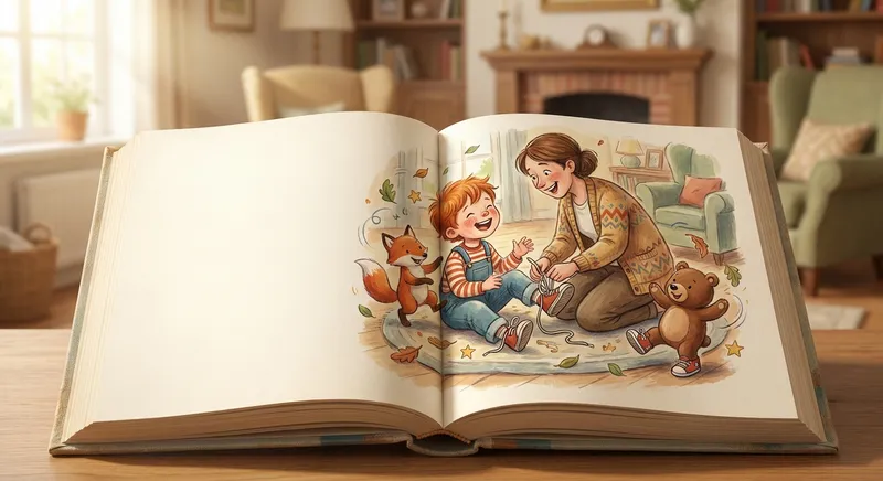 Illustration for 🎀 How to Tie Your Shoes