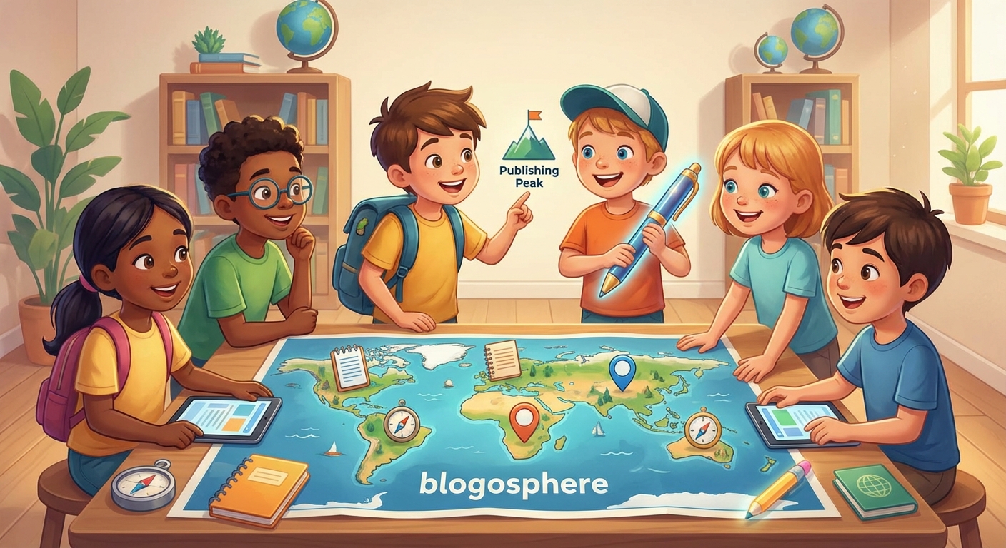 Illustration for ✍️ How to Write a Blog: A Creative‑writing Adventure for Young Explorers