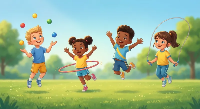 Illustration for 🌟 Individual Sports: Fun Ways to Play All by Yourself!