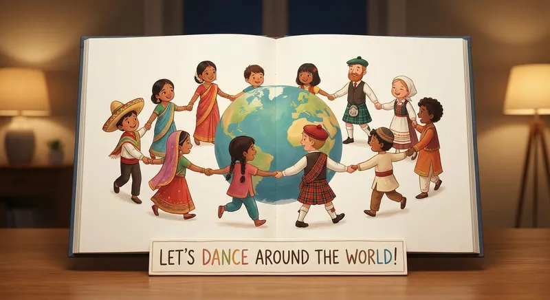 Illustration for 🎶 Let’s Dance Around the World!