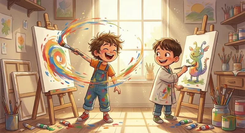 Illustration for 🎨 Let's Explore Art Tools!