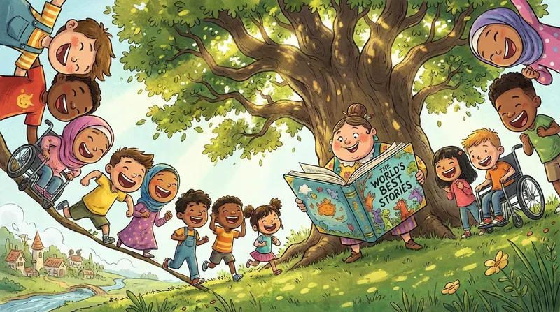 Illustration for 🎉 Let’s Have Fun Reading Poetry!