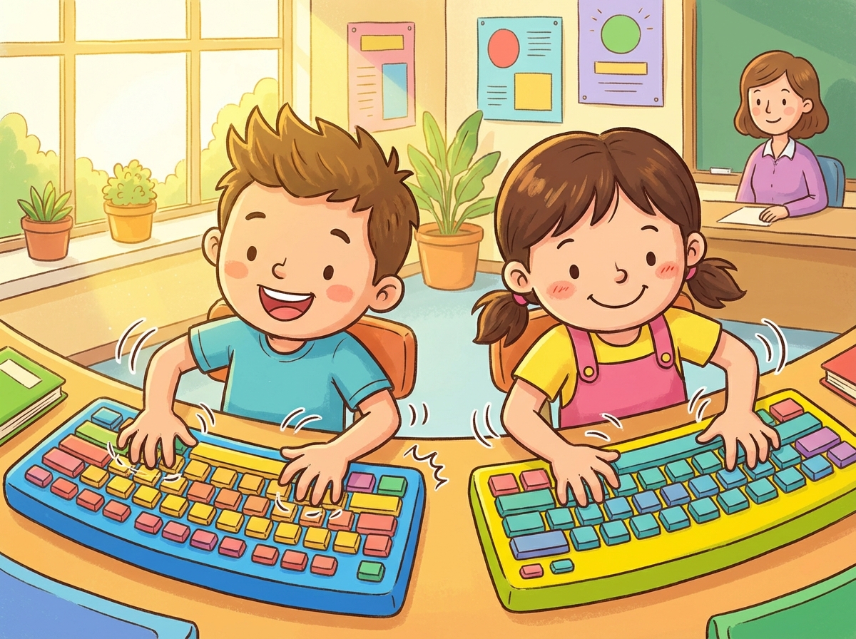 Illustration for 🎉 Let’s Learn About Typing Practice!