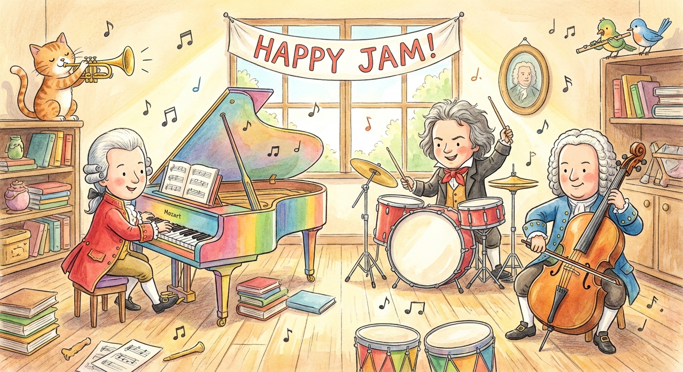 Illustration for 🎵 Meet the Music Makers: Composers!
