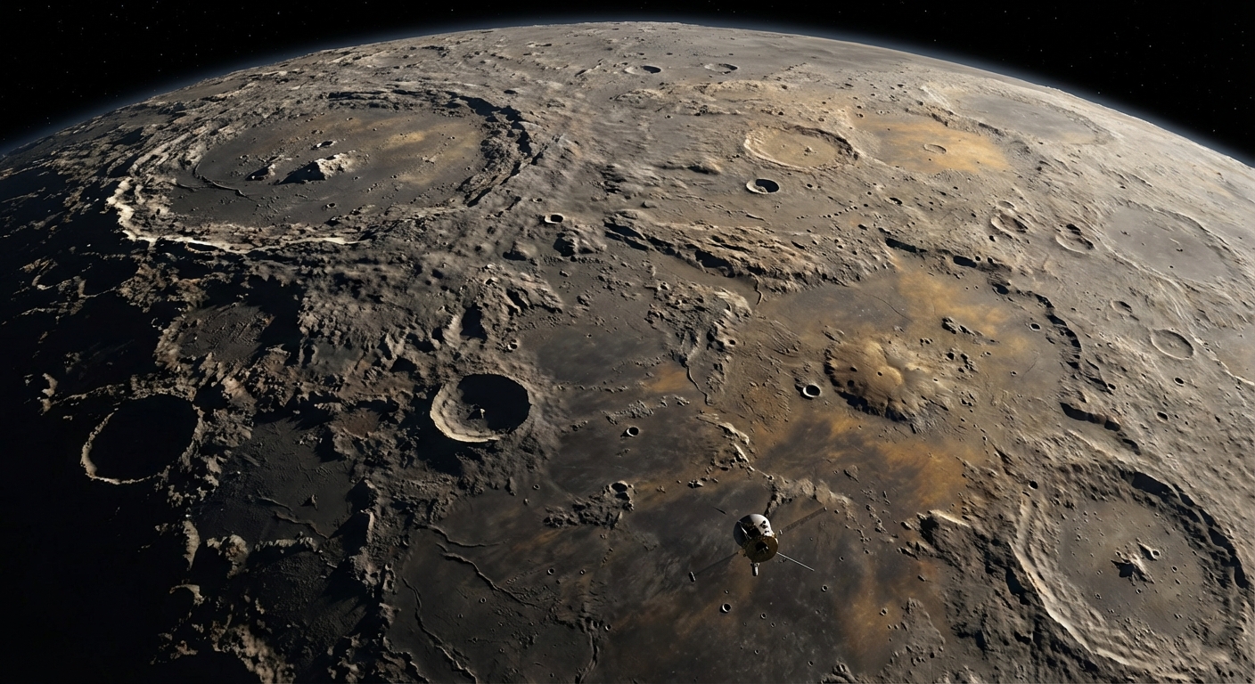 Mercury planet close up