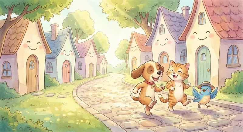 Illustration for 🌟 My Neighborhood Adventure