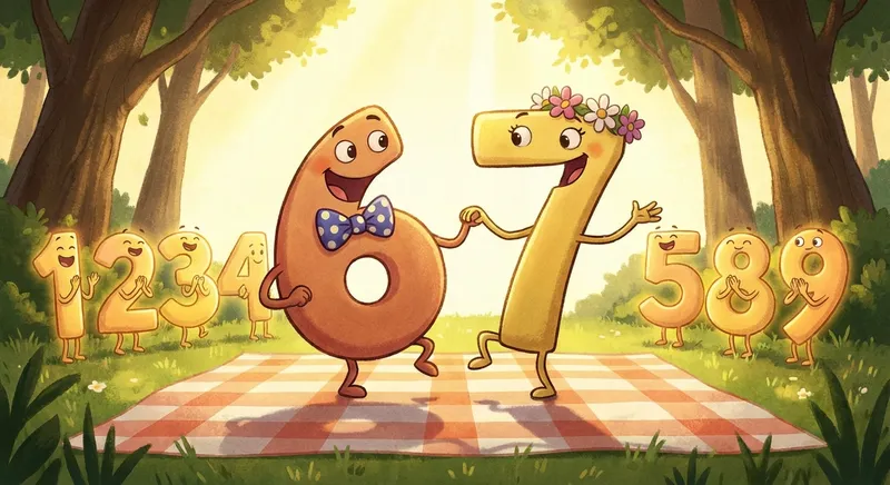 Illustration for 🎉 Near Doubles: A Magic Math Trick!