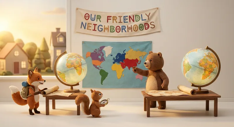 Illustration for Our Friendly Neighborhoods 🌟