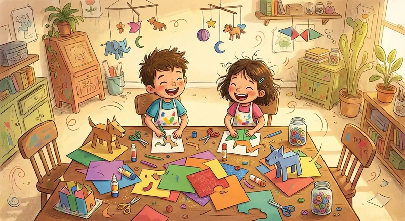 Illustration for Paper Crafts