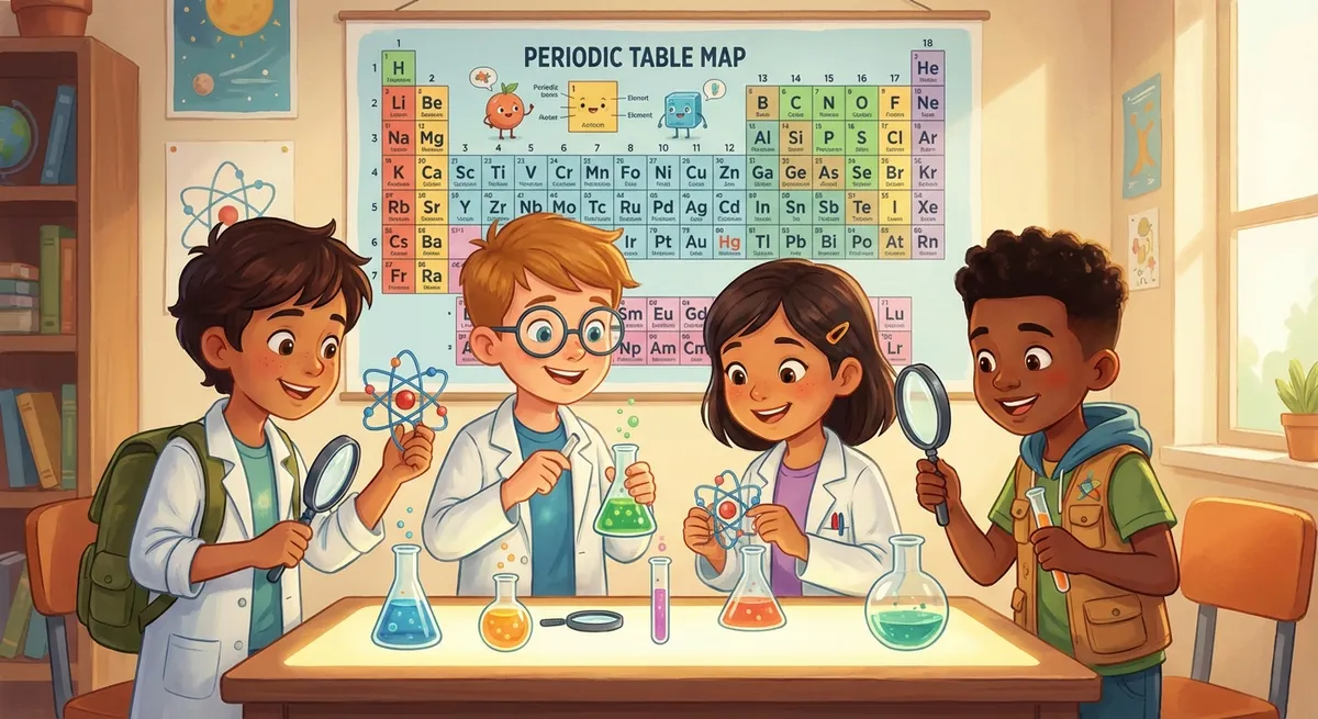 Illustration for Periodic Table Basics